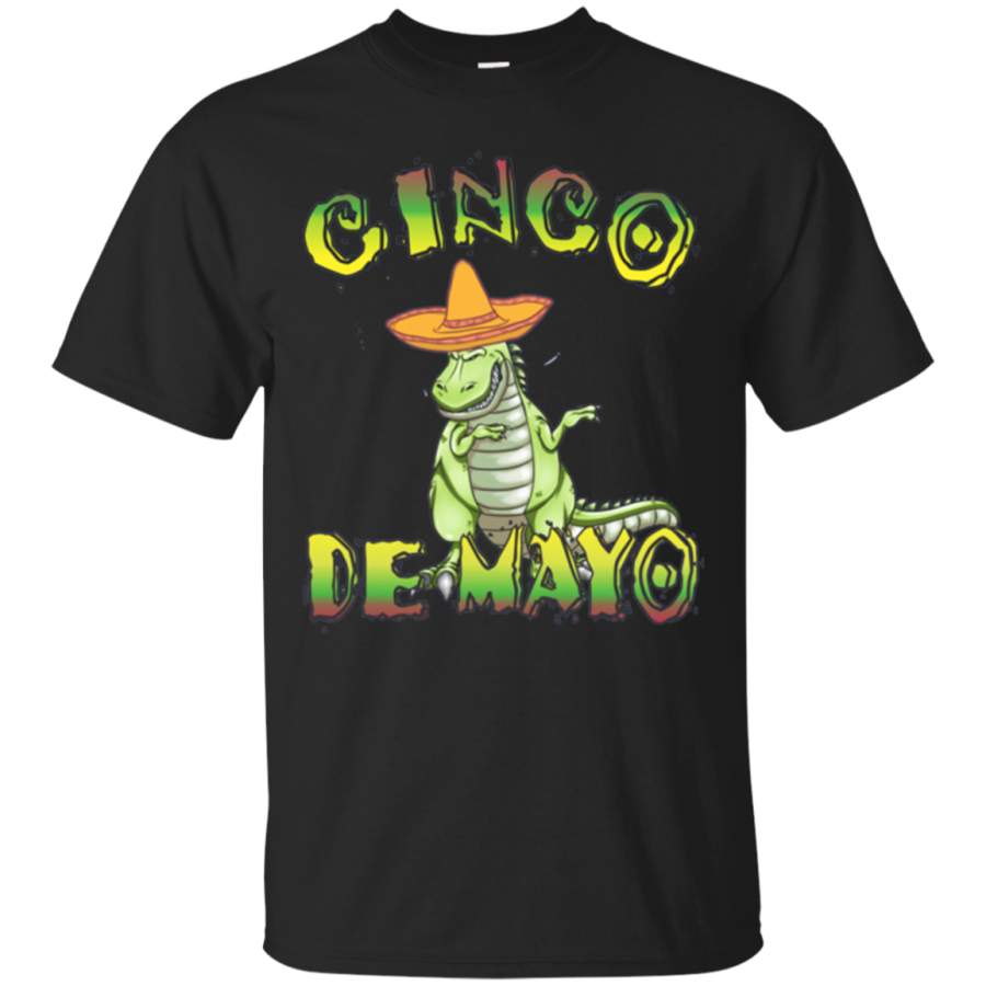 Cinco De Mayo Party Dabbing T-Rex women men kid Shirt