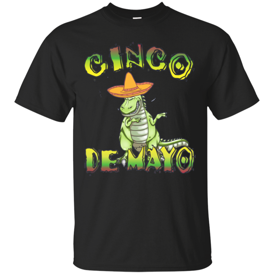 Cinco De Mayo Party Dabbing T-Rex Women Men Kid Shirt