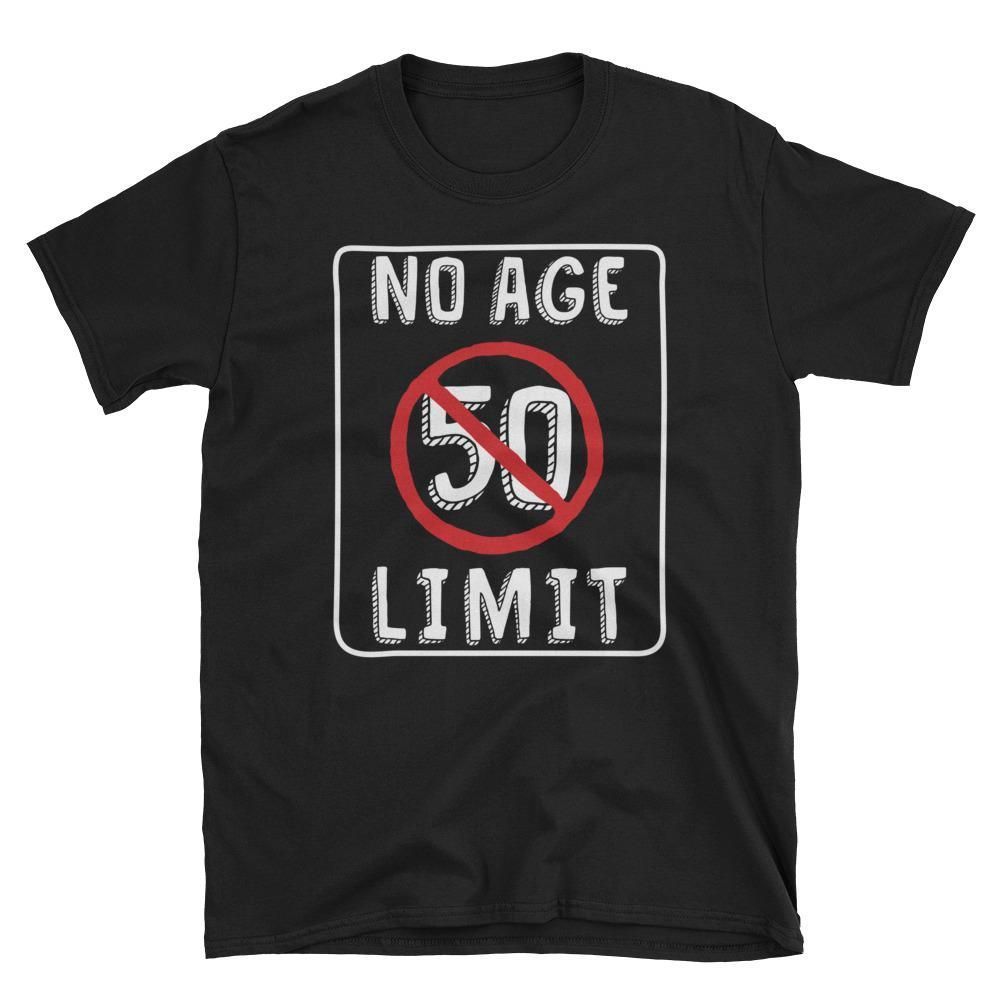 No Age Limit 50Th Birthday Gift Shirt