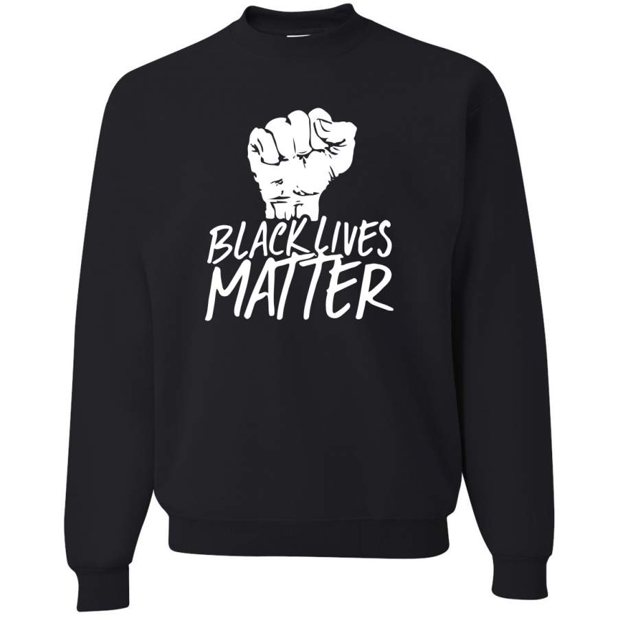 Black Lives Matter History Power Pride Movement Together Pop Culture Crewneck Graphic Sweatshirt