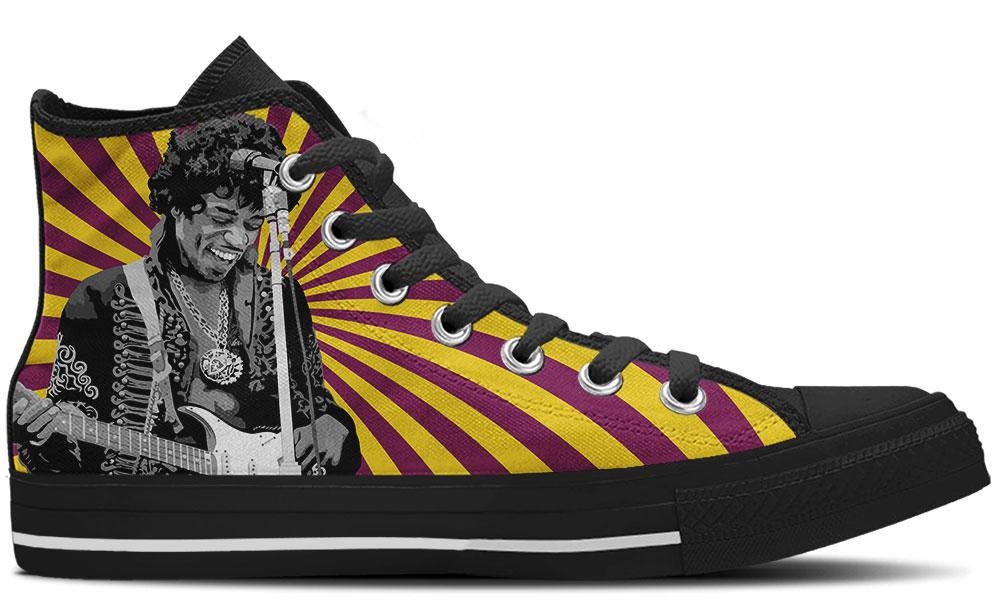 Jimi Hendrix High Tops