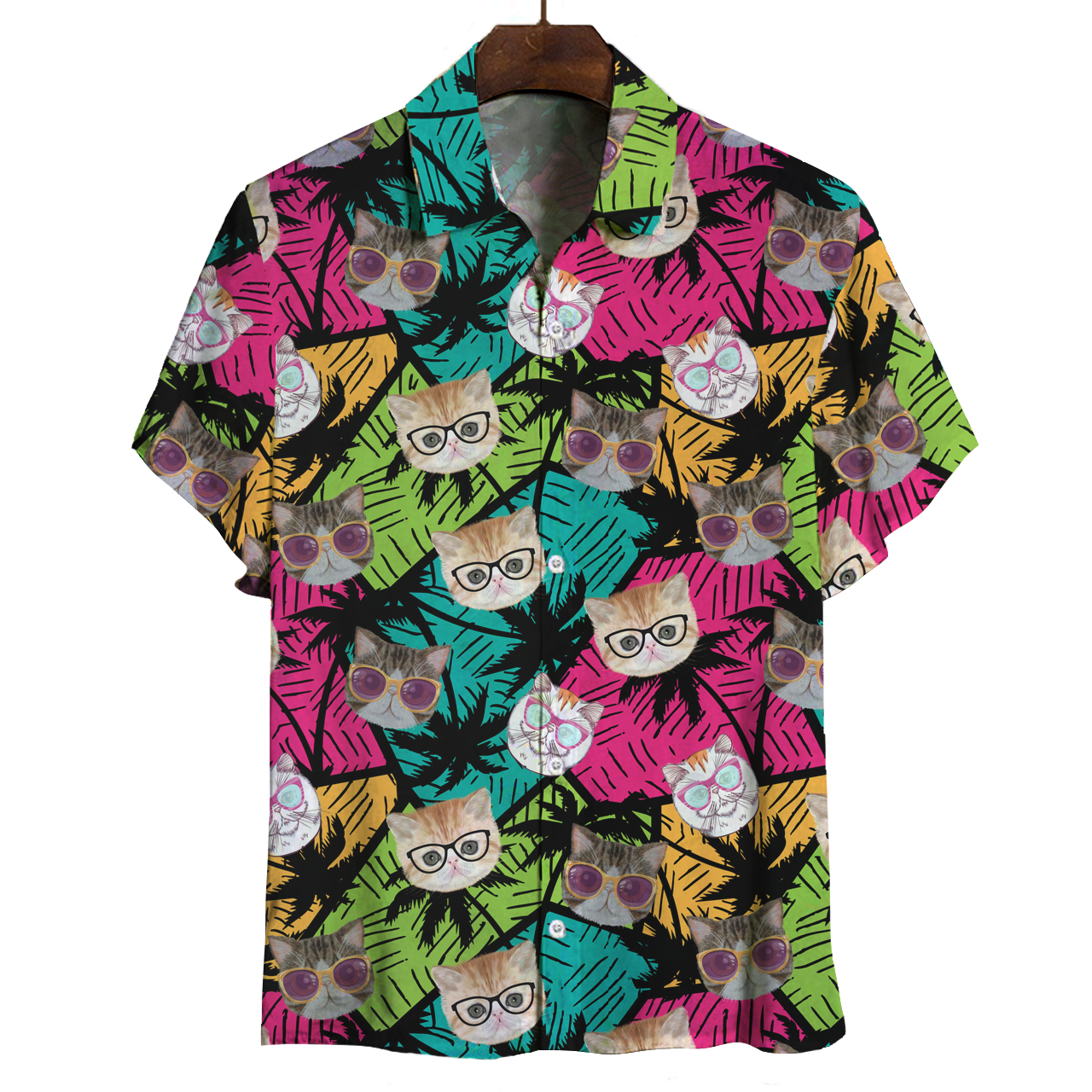 Aloha Hawaii Exotic Cat Shirt Ha88191