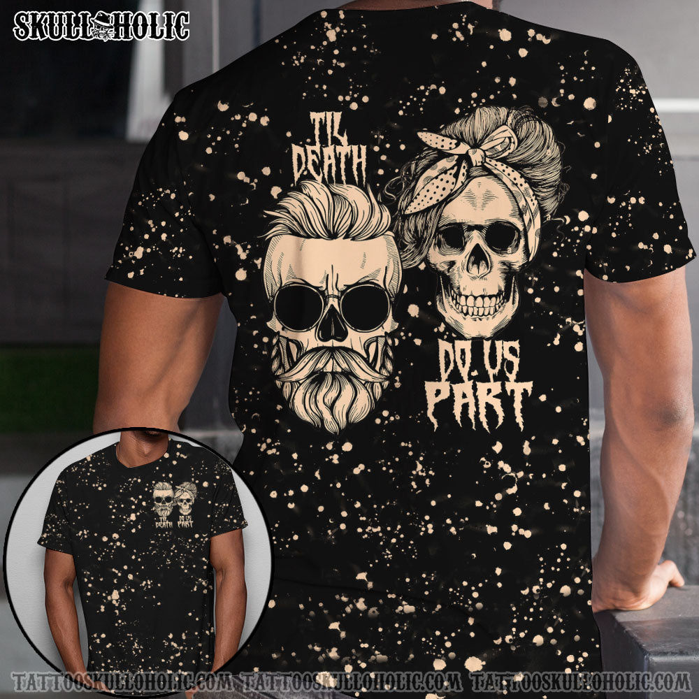 Till Death Skull Dirty Couple All Over Print – Tlty2401223Ha