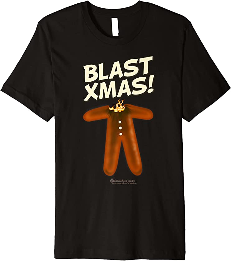 Ugly Christmas Design Blast Xmas Ugly Christmas Premium T-Shirt