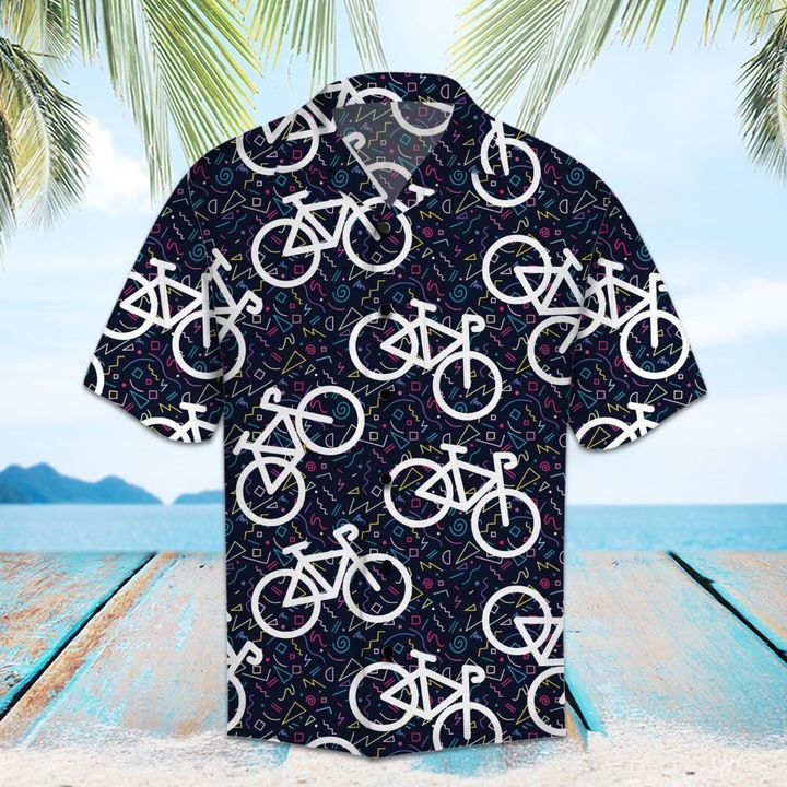 Amazing Biking Hawaiian Shirt Summer Button Up For Men, Women, Couple