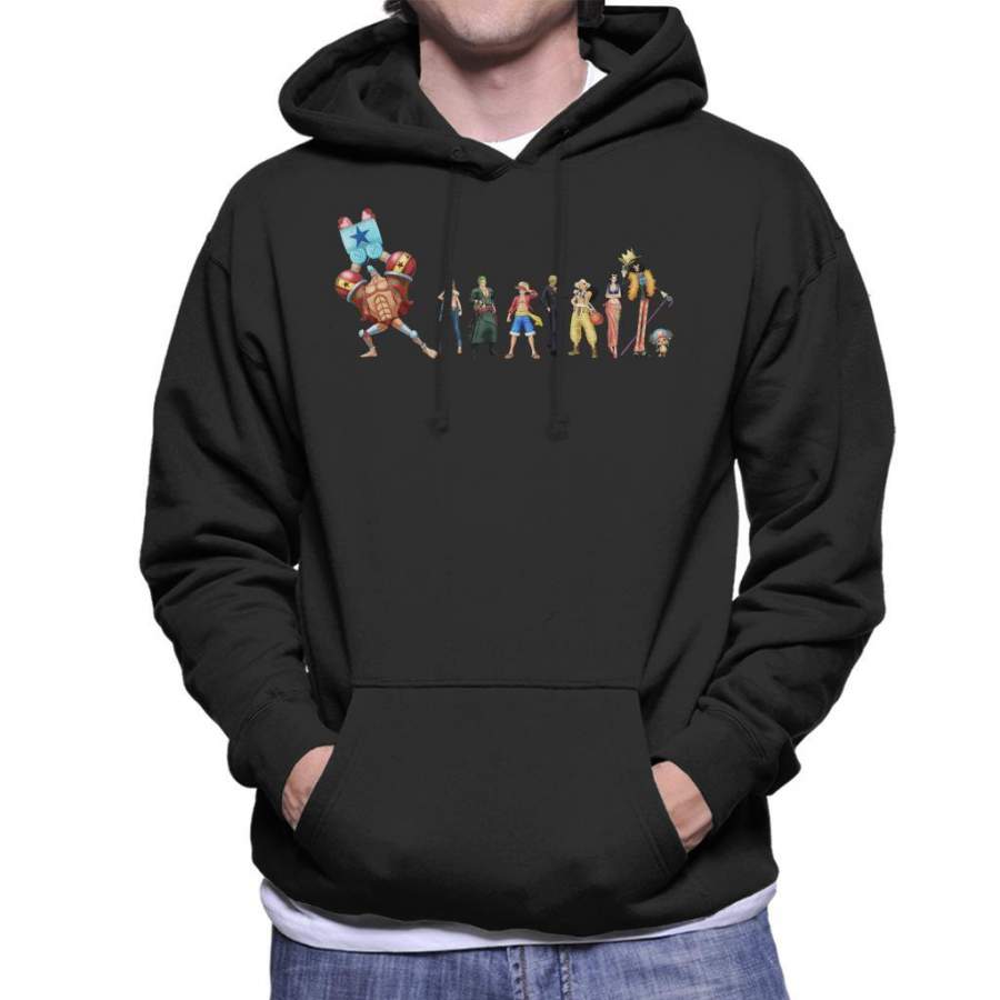 The Straw Hats Crew One Piece Men’s Hooded Sweatshirt