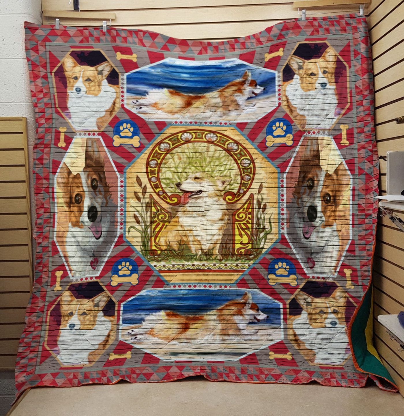 CORGI 103027 3D Customized Quilt Blanket ESR517