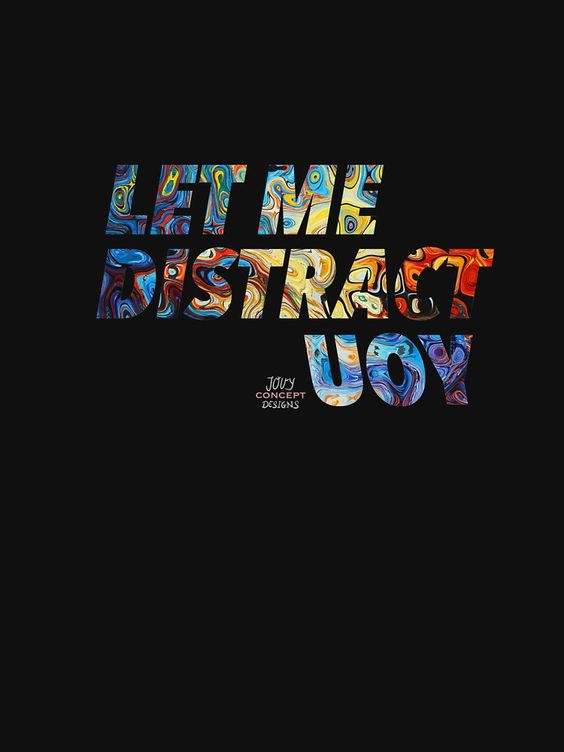 Essential T-Shirt for Sale mit “Let me distract you” von itsJOUY