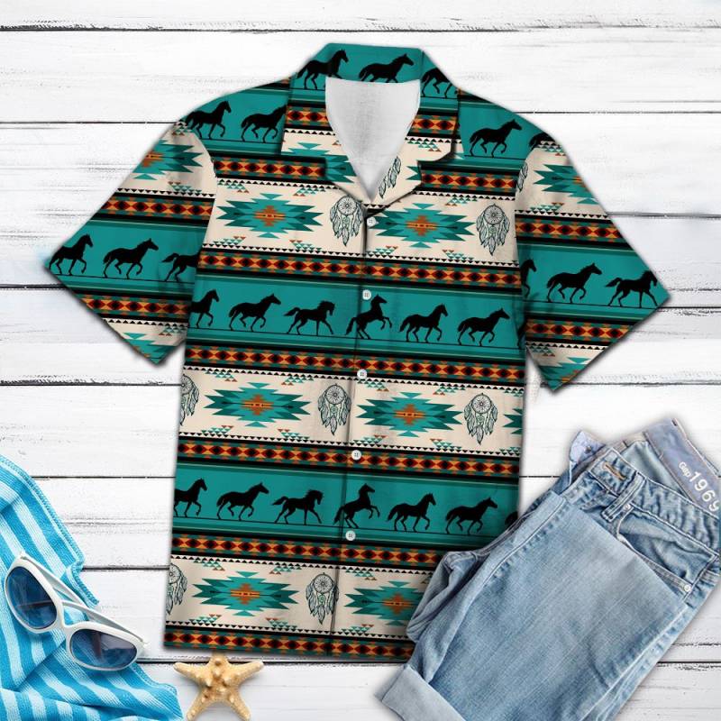 Horse Native Hawaii Shirt Ha39372