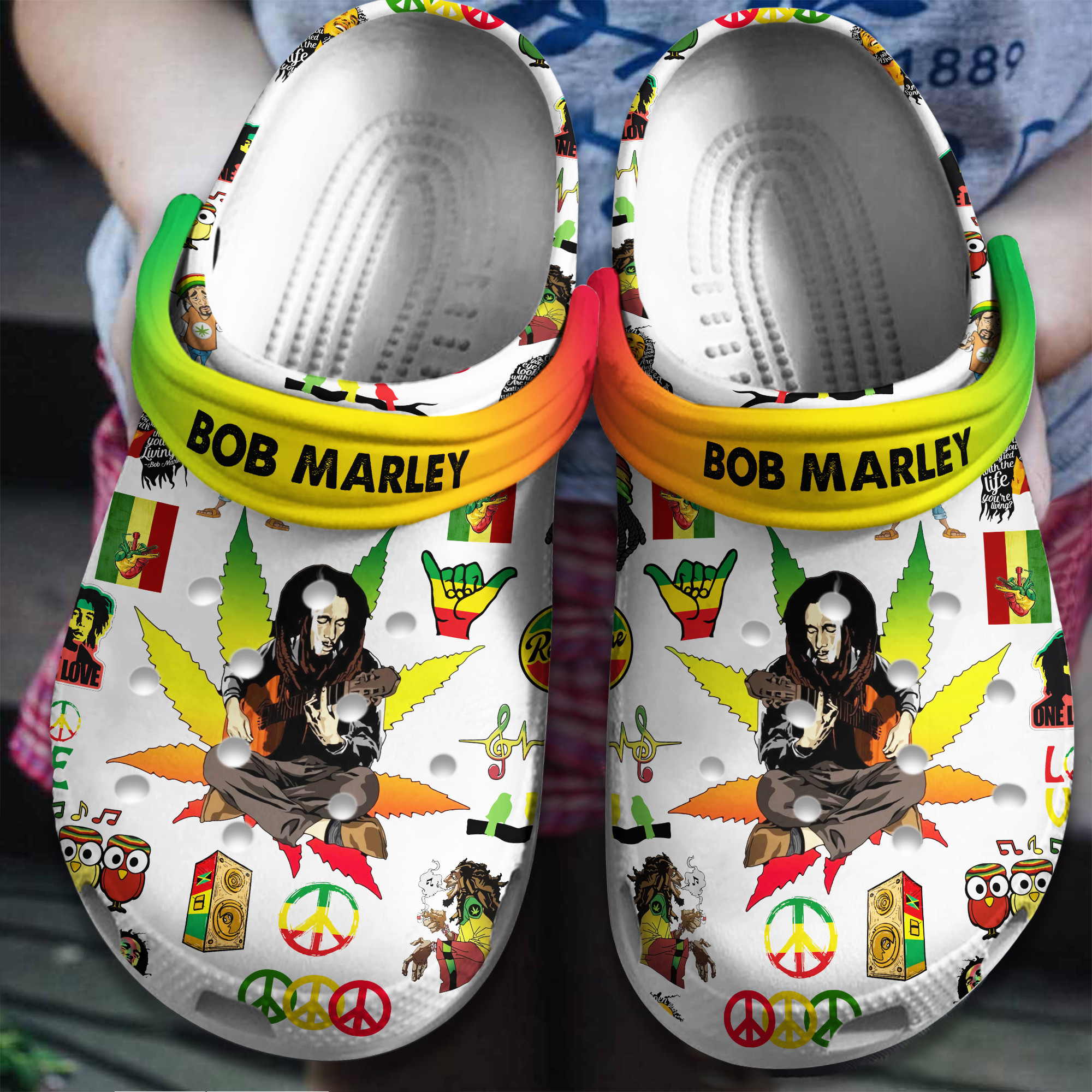 Bob Marley Crocss Clogs For Men Women And Kid Sy0Lpbrx