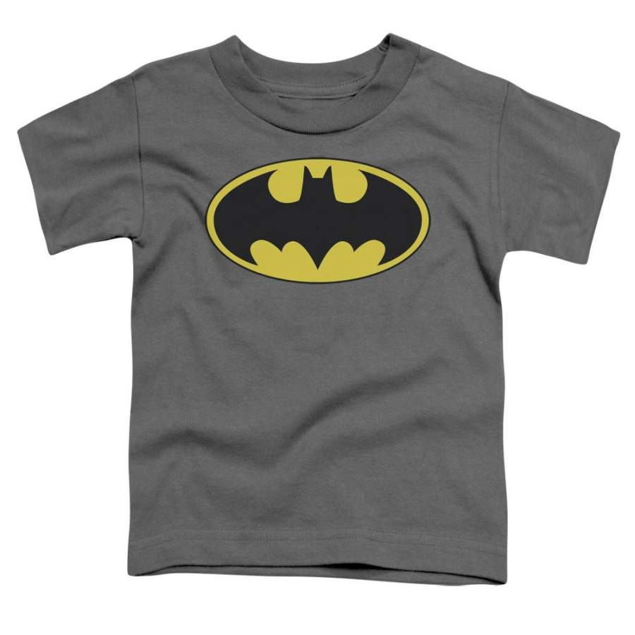 Batman – Classic Bat Logo Short Sleeve Toddler Tee