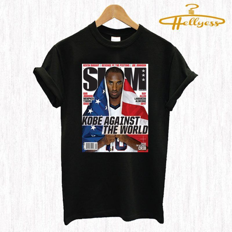 Kobe Bryan Against The World Slam Cover Shirt