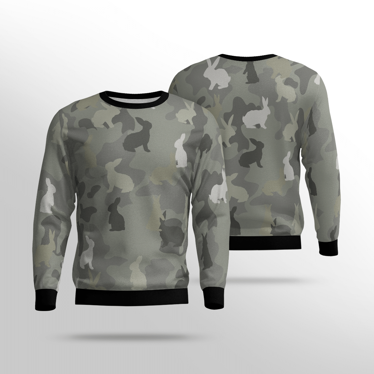 Rabbit Camouflage Sweater