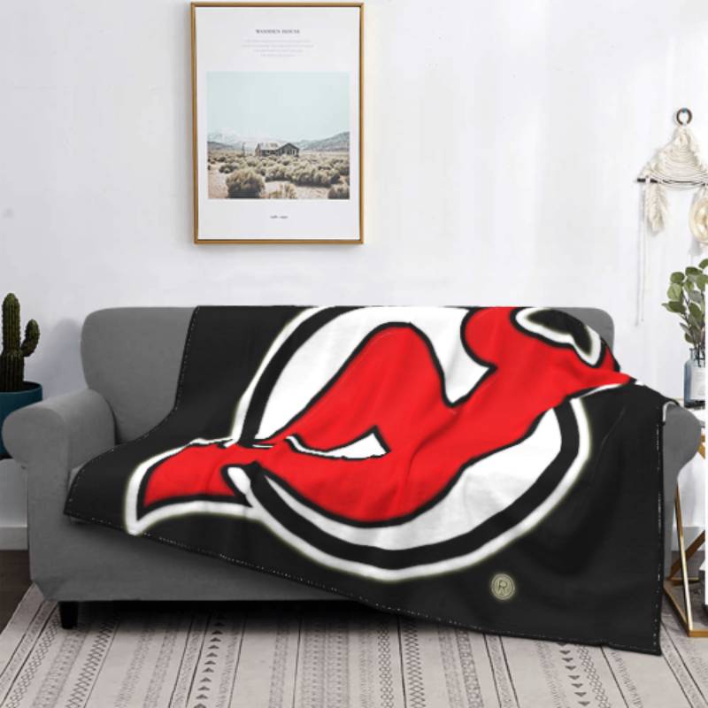 New Jersey Devils 3D Full Printing Blanket V3