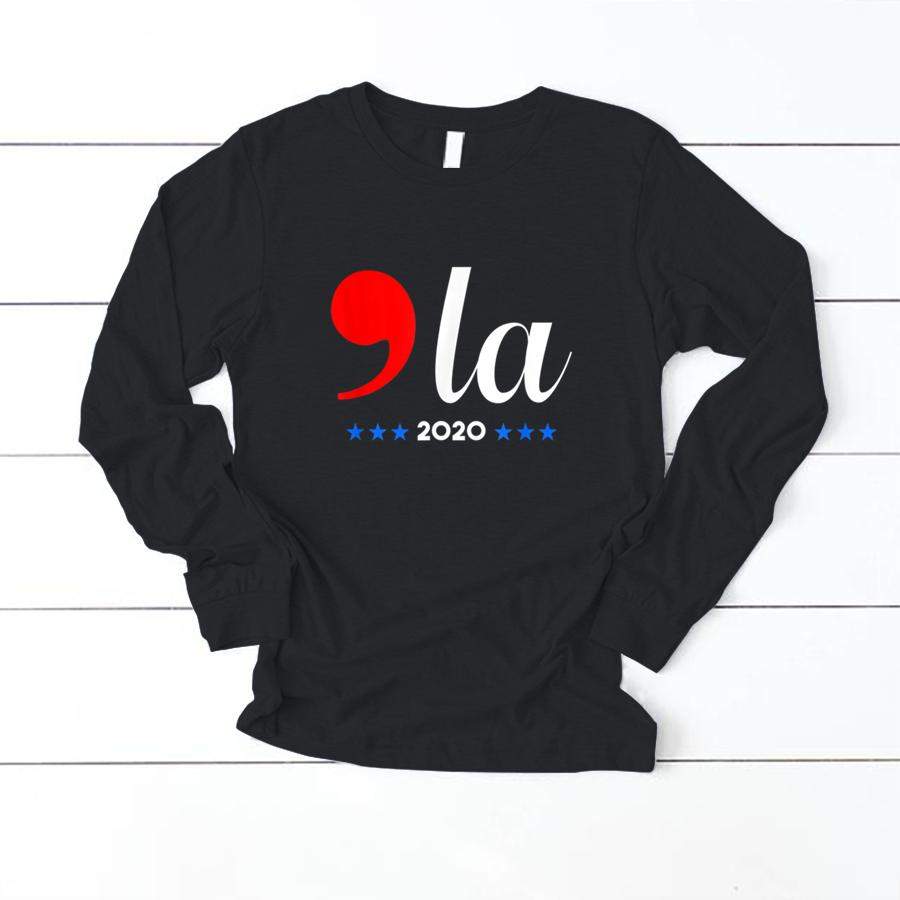 Comma La Kamala Harris 2020 Election Distressed T Shirt