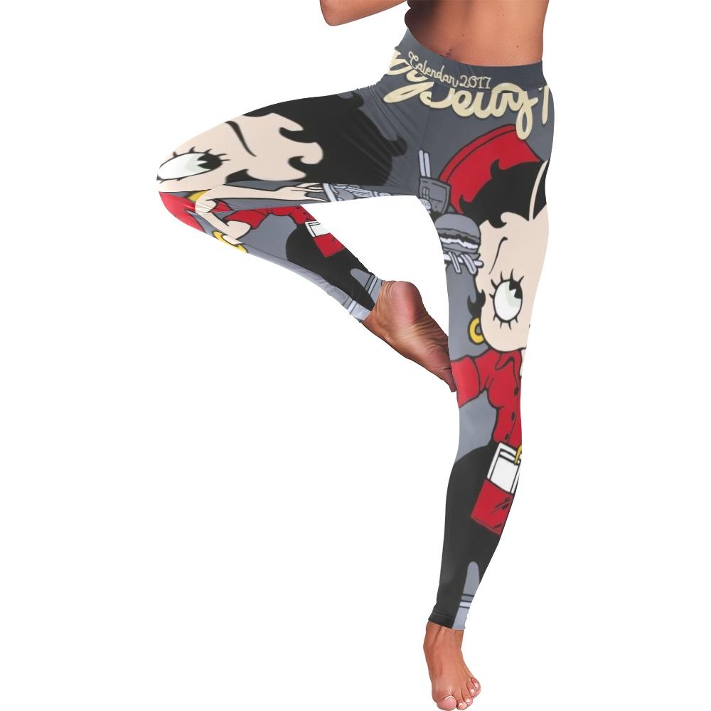 Betty Boop Low Rise Leggings Plus Size - EmprintsTOP