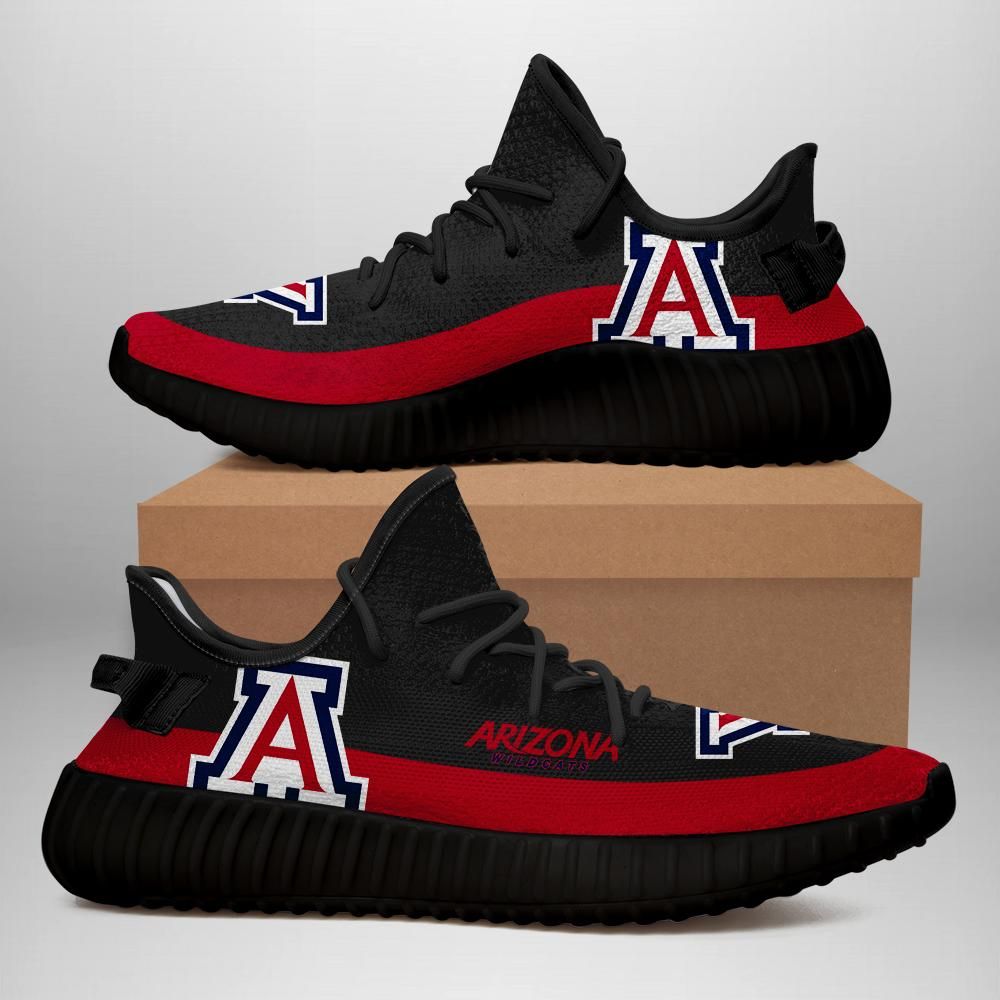 Arizona Wildcats Unisex Sneaker Football Custom Shoes Arizona Wildcats Yeezy Boost 350