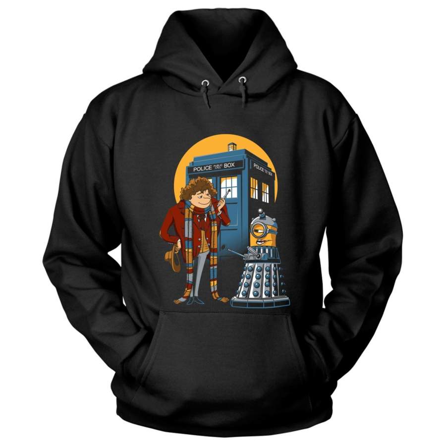 Merry Christmas T Shirt, Tardis Police Box Doctor Who T Shirt – Hoodie