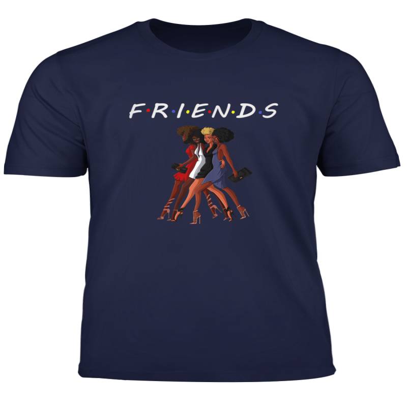 Natural Afro Hair Black Queen Friend T Shirt For Black Girl