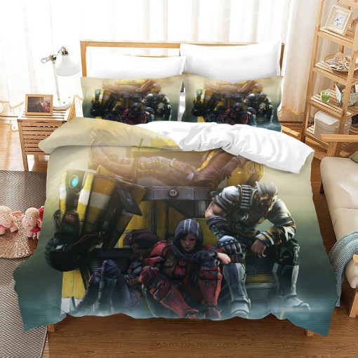 Borderlands 4 Duvet Cover Pillowcase Home Decor 3D Bedding Set 3914