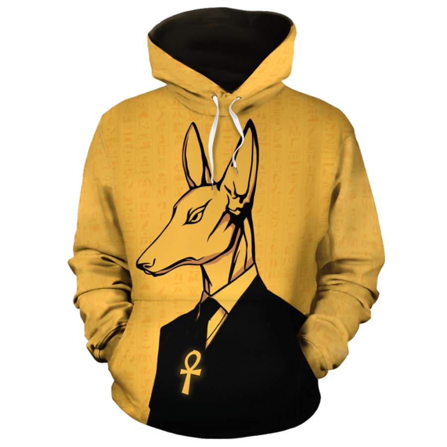 Anubis Character All-over Hoodie