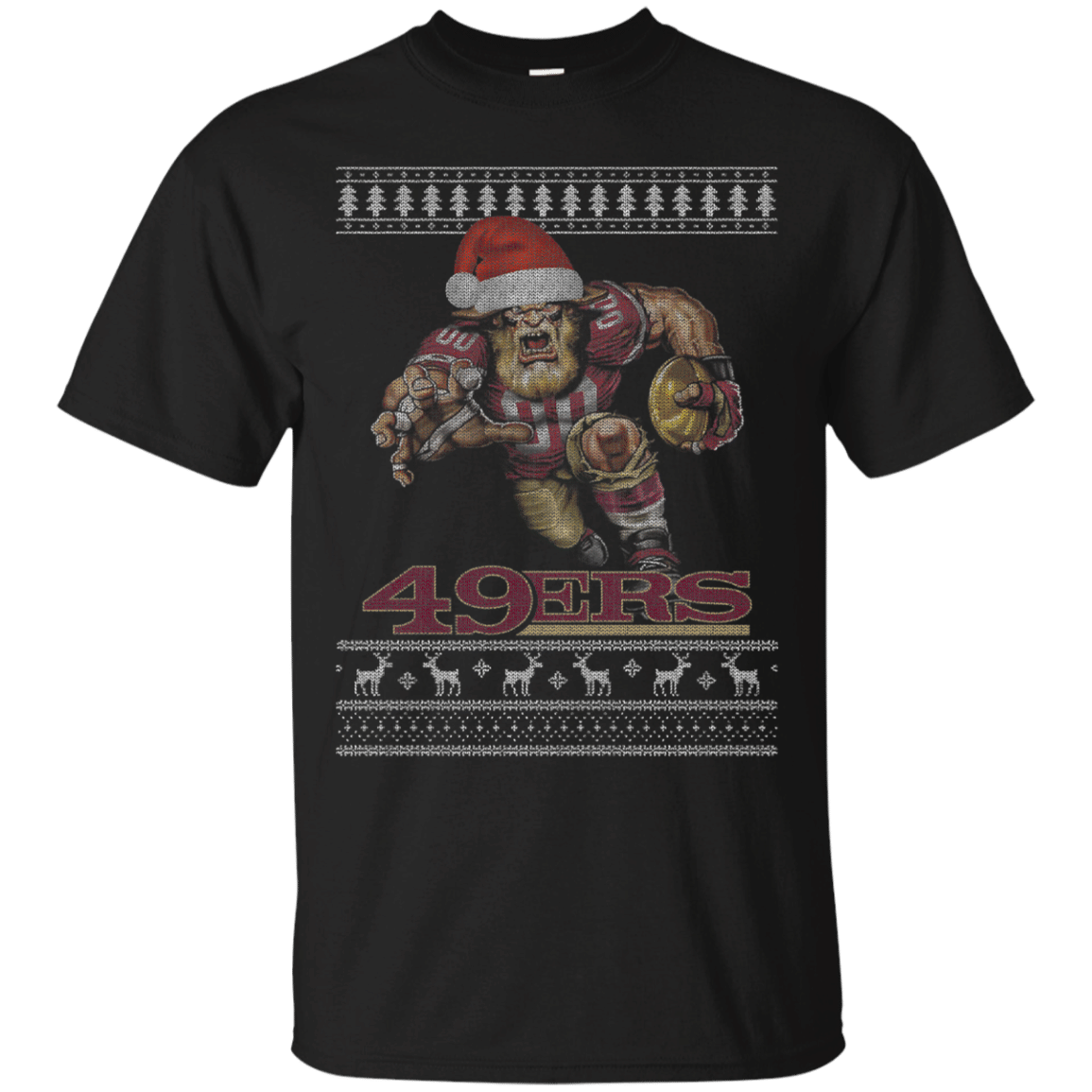 Check out this awesome 49ers Power Ugly Christmas T shirt