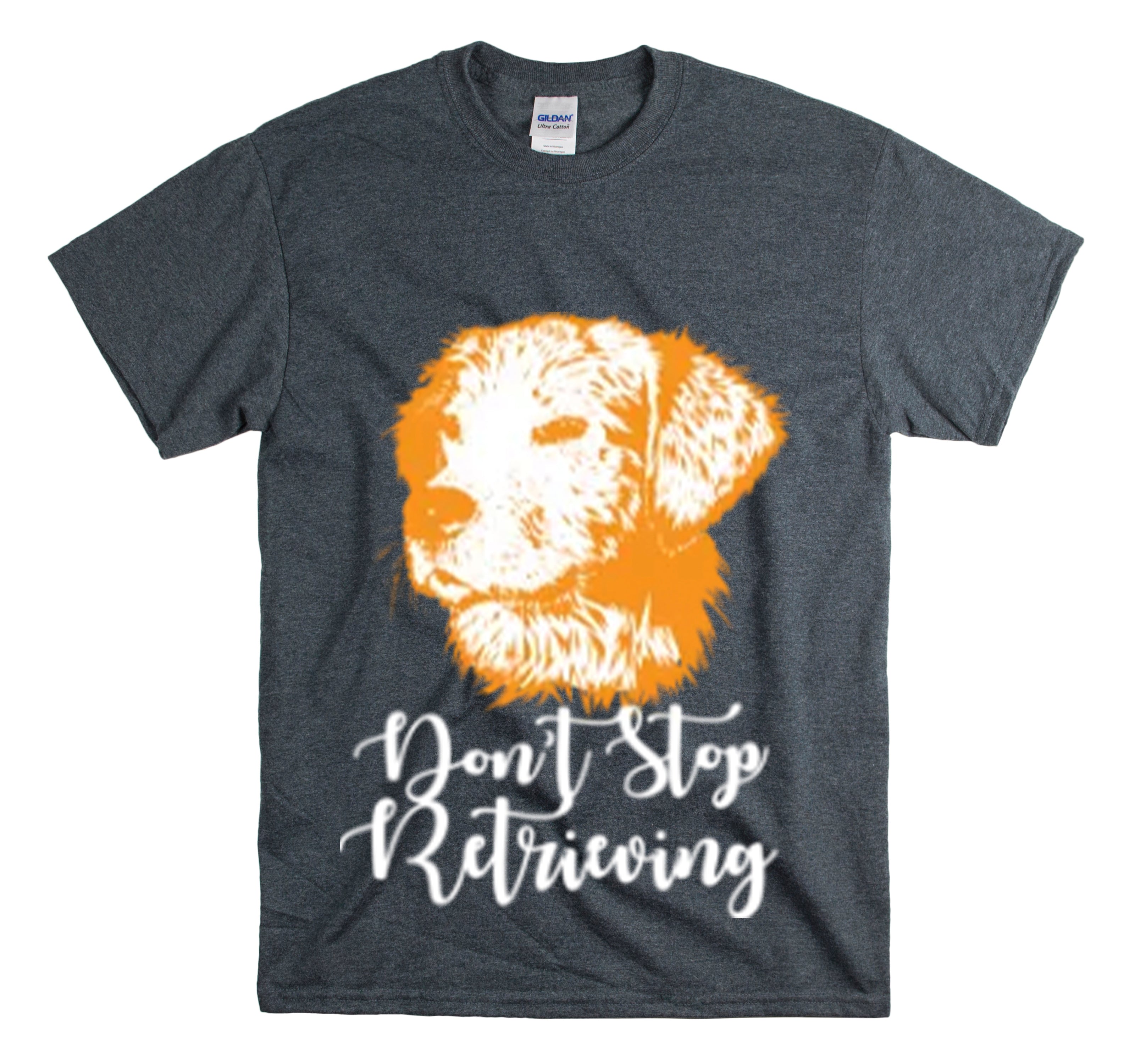 Shirt Funny Don’T Stop Retrieving Doodle Canine Adventure Dog Lover T-Shirt Unisex Heavy Cotton Tee