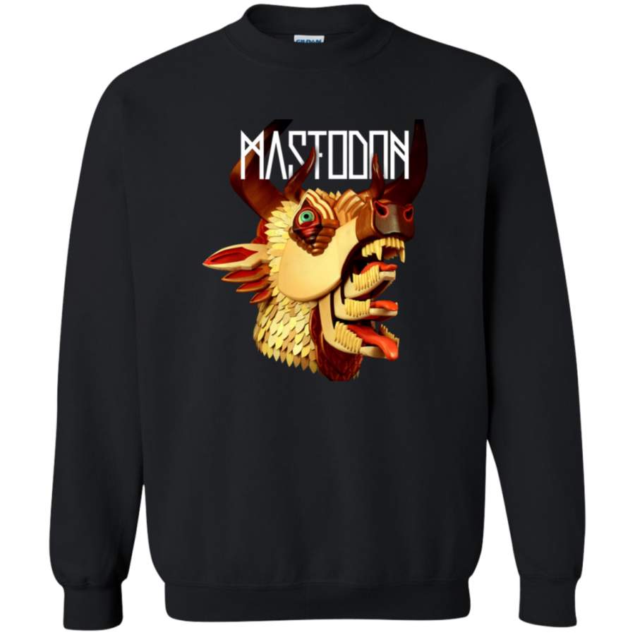 AGR Mastodon Logo The Hunter Crewneck Pullover Sweatshirt