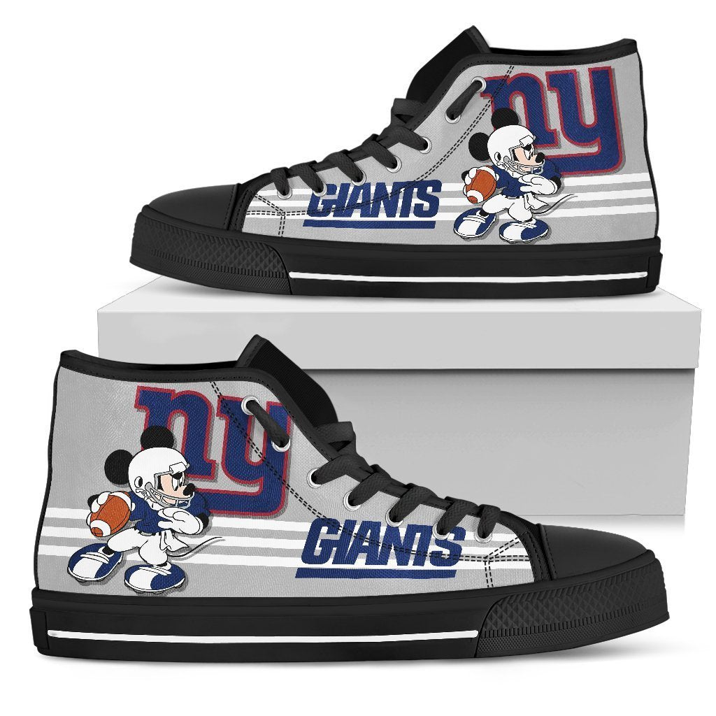 New York Giants Sneakers High Top Shoes Fan Gift Pt19