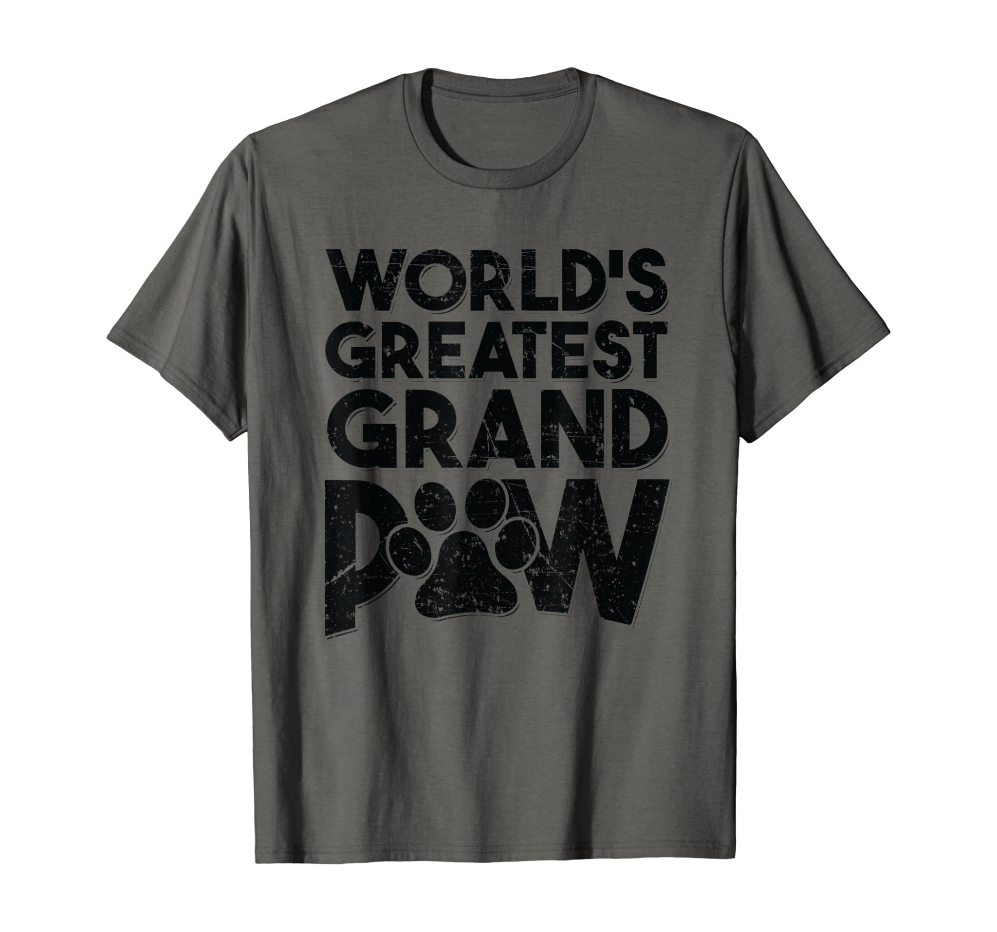 Worlds Greatest Grand Paw Dog Grandpa Shirts Grandpaw Gifts T-Shirt