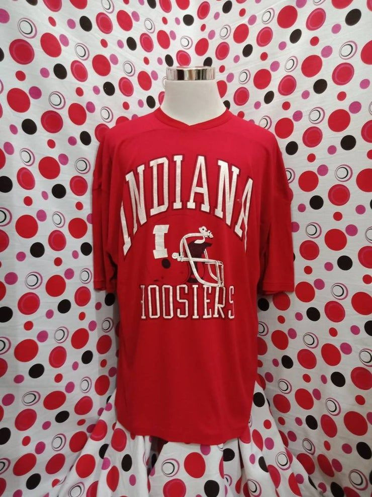 Vintage 80 S Indiana Hoosier Ligue Nationale De Football Shirt