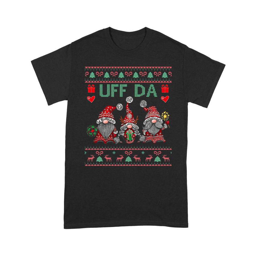 Uff Da Gnomies Ugly Christmas T-shirt