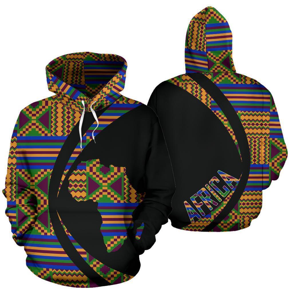 Greek Life Hoodie – Kente Cloth – Adofowaa Awaamu Pullover – Circle Style