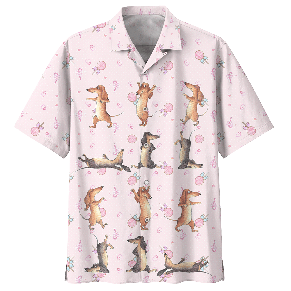 Dachshund Hawaii Shirt Ha63717