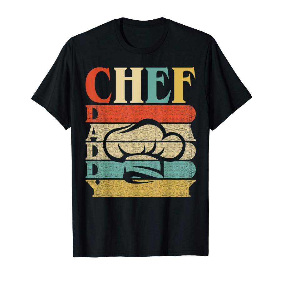 Vintage Daddy Chef Funny T-Shirt