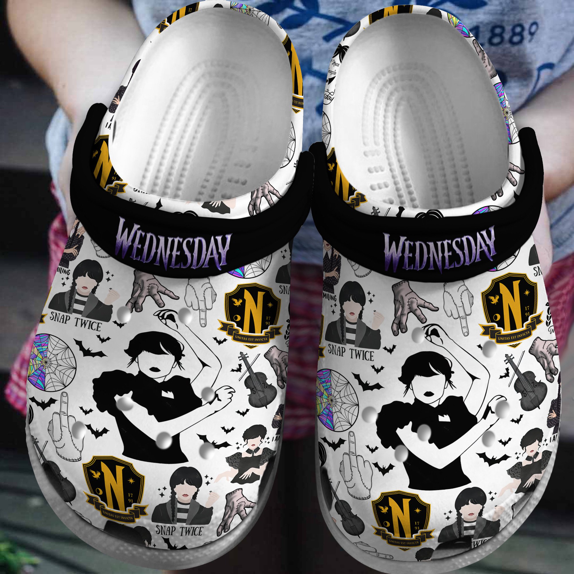 Wednesday Movie Crocss Clogs For Men Women And Kid Ttp2405568497