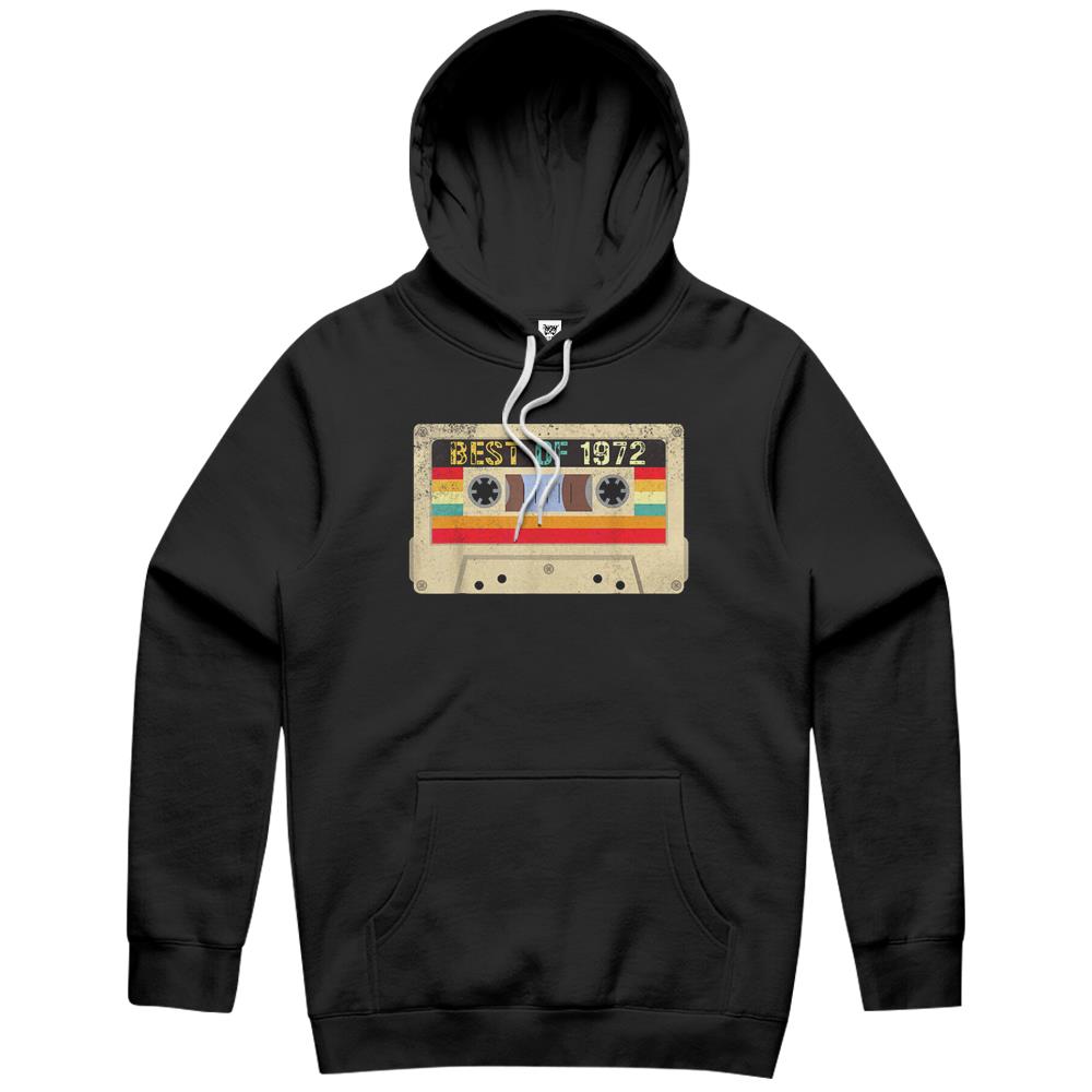 50 Birthday Decorations Men Best Of 1972 Bday 50Th Birthday Hoodie