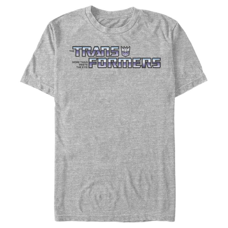 Transformers Men’s Decepticon More Than Logo  T-Shirt