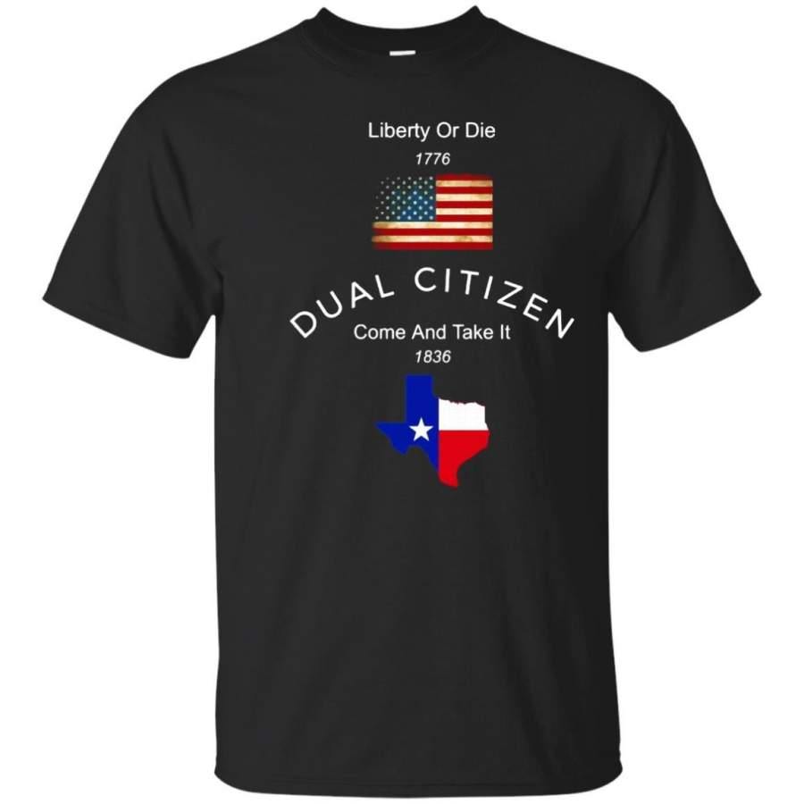 AGR Dual Citizen – USA And Texas T-shirt