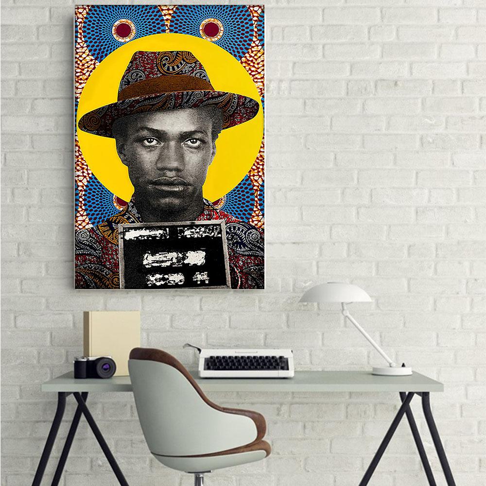 Black American Canvas Art Unique Brown Skin Poster Art Print African Queen African King Delightful Wall Art Home Decor