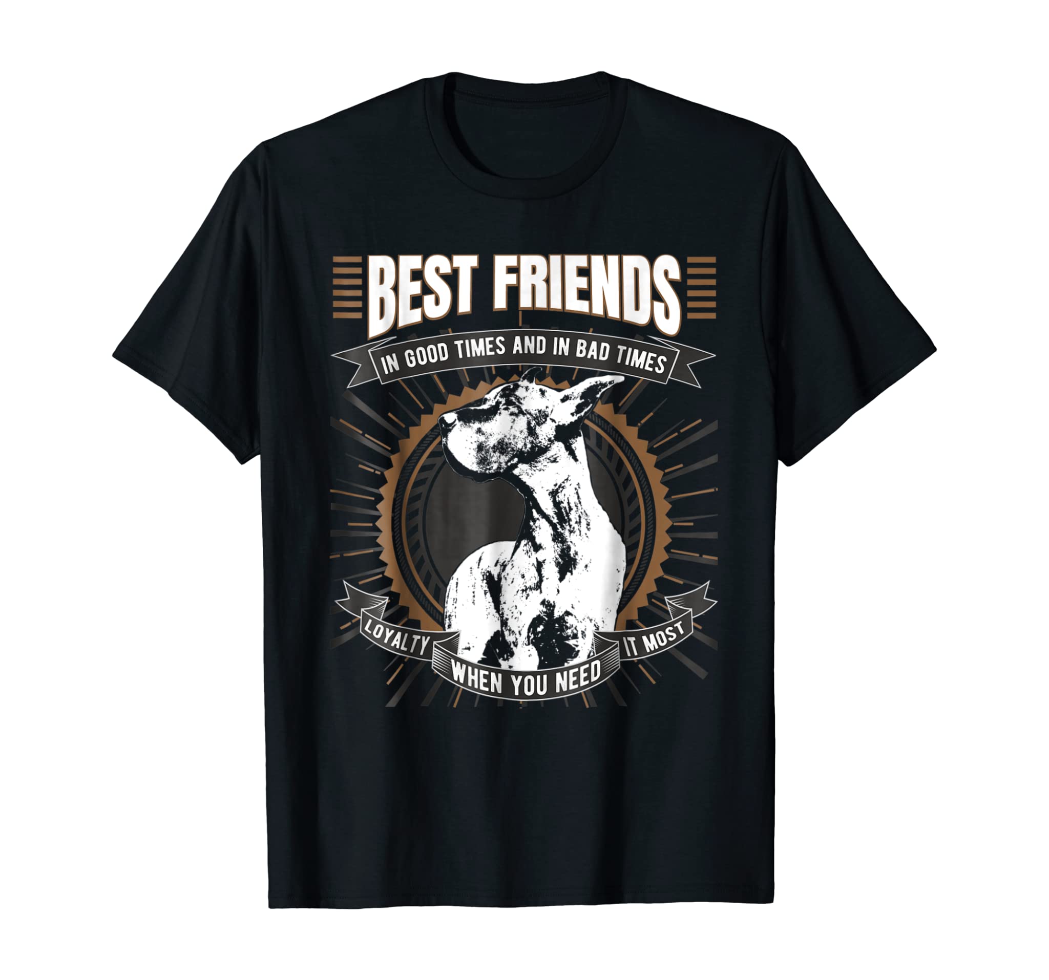 Great Dane Fun Dog Tee For Women, Men, Kids