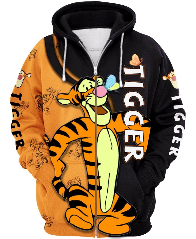 Tigger Zip-Up Hoodie