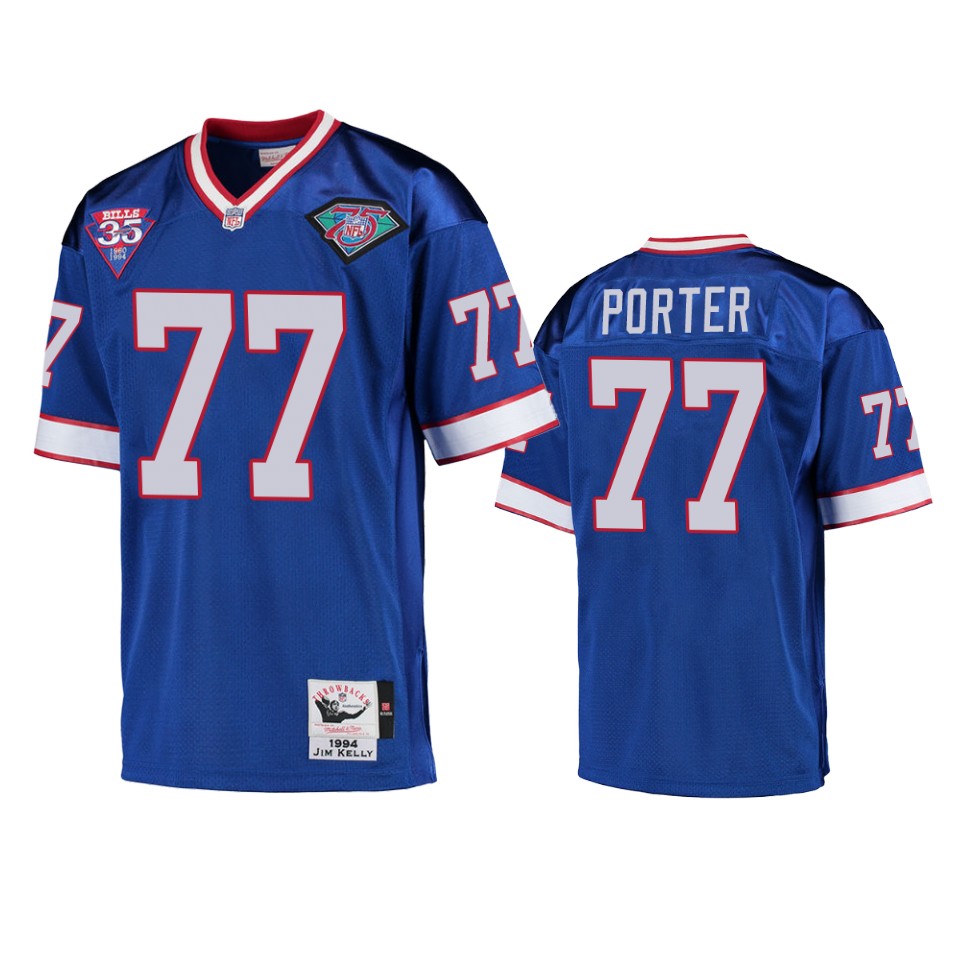 Buffalo Bills Mo Porter Royal Vintage Replica Jersey – Men