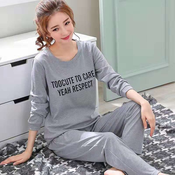 Winter Cationic Fabric Women Pajamas Set Thick Two Piece Set Women Outifit Korean Clothes Teenager Pajamas Ladies Winter 5XK 6XL alx