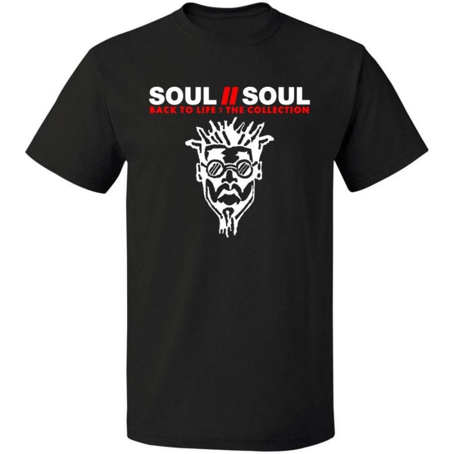 Soul Musical Group Logo Retro Vintage Mens T Shirt