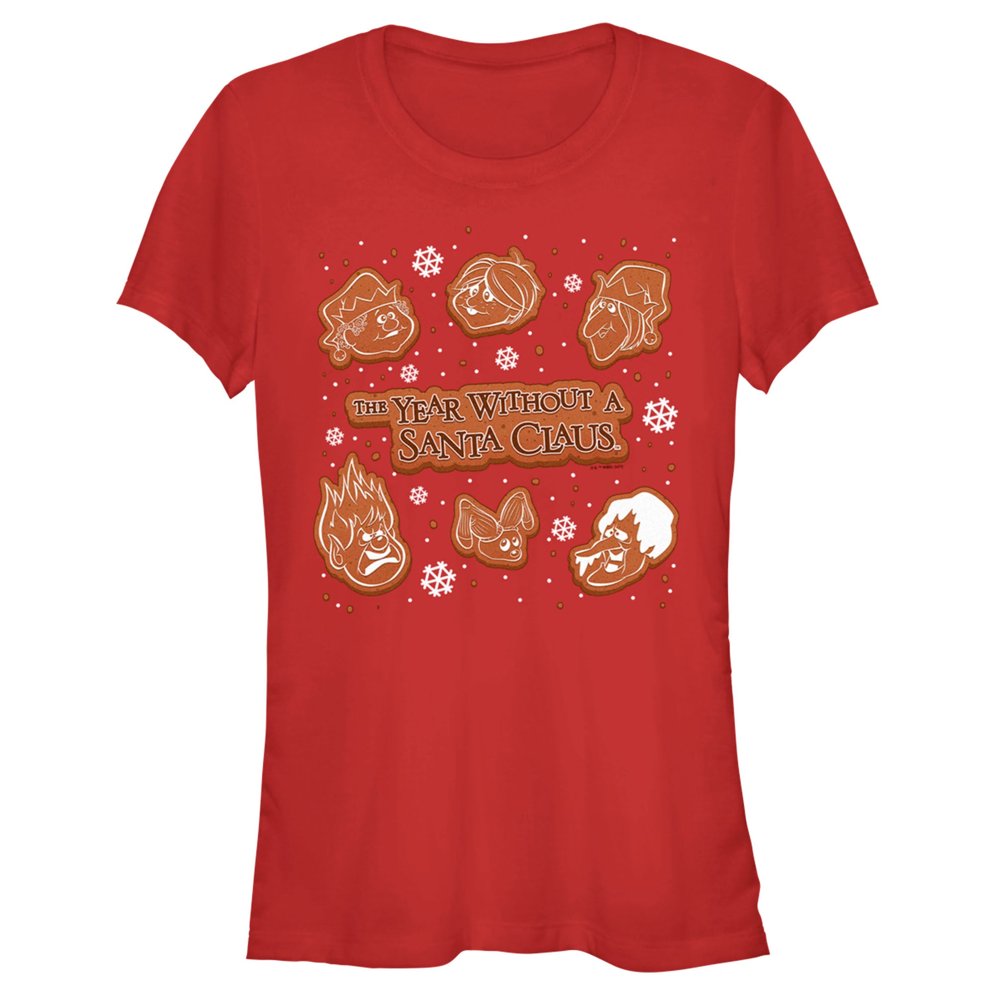 The Year Without A Santa Claus Junior’S Gingerbread Squad  T-Shirt