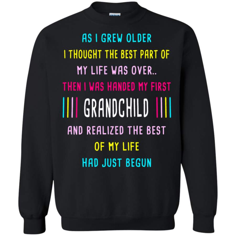 AGR As I Grew Older Then I Handed My First Grandchild Sweatshirt