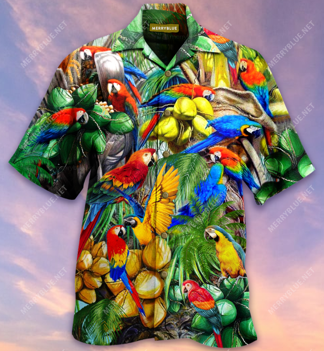 You Can Call Me Coconutholic Parrot Unisex Hawaii Shirt Ha25547