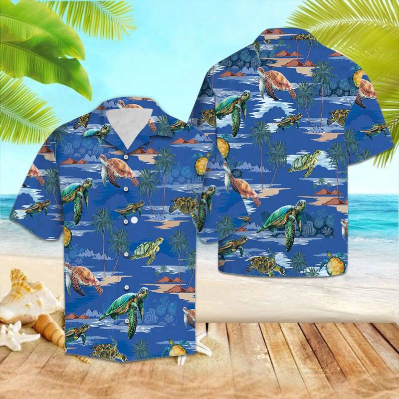 Amazing Turtle G5804- Hawaiian Shirt