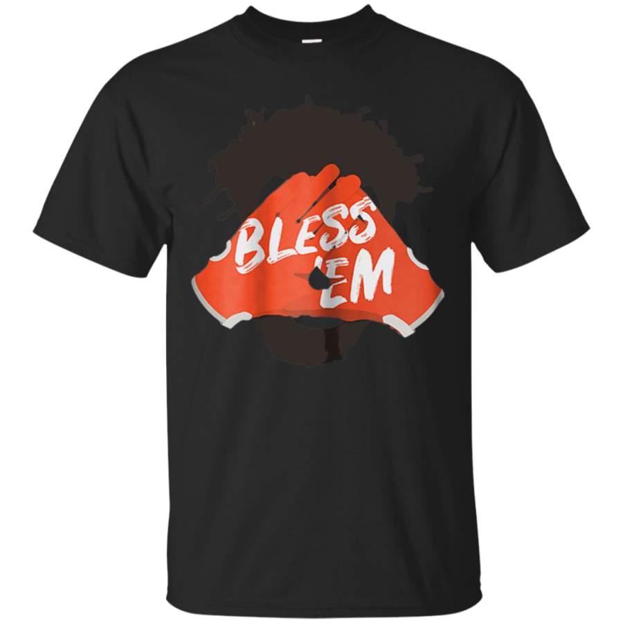 AGR Vintage Bless ‘Em Browns Football T-Shirt